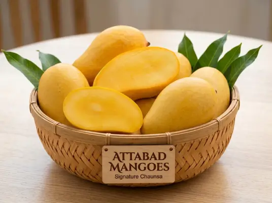 Known for extremely rich flavor and completely fiberless flesh. This golden mango delivers intense sweetness and a highly fragrant profile.